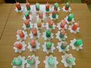 Mramorování svíček